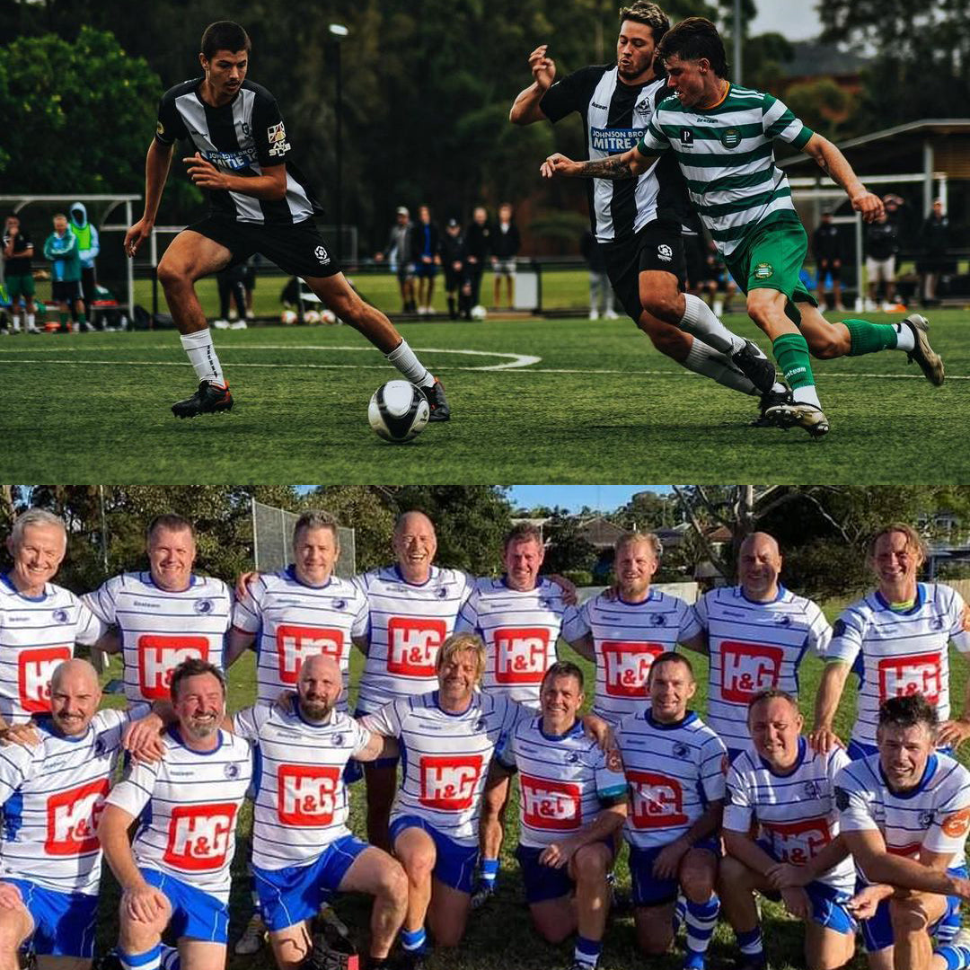 Player wearing a Besteam Cordoba royal blue/white football jersey