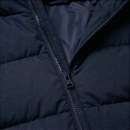 Clubline Long Bench Coat - Navy