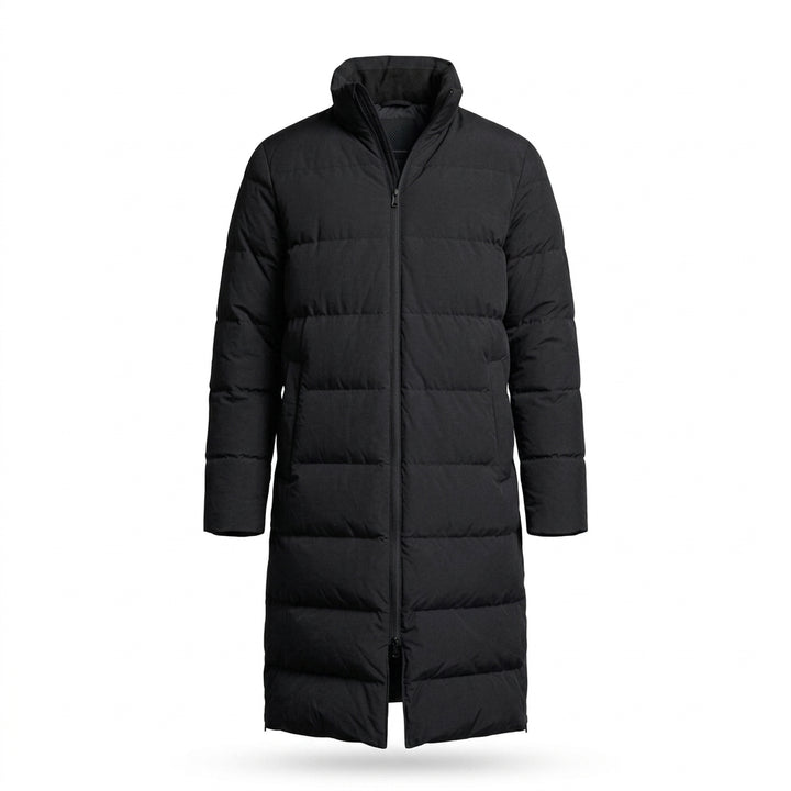 Clubline Long Bench Coat - Black