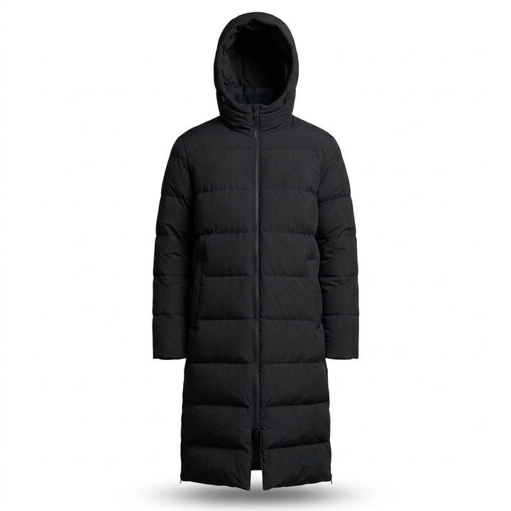 Clubline Long Bench Coat - Black