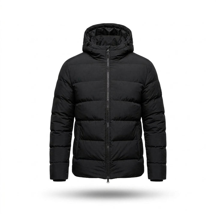 Clubline Puffer Jacket - Black