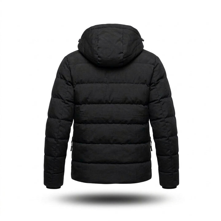 Clubline Puffer Jacket - Black
