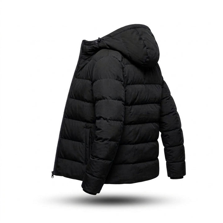 Clubline Puffer Jacket - Black