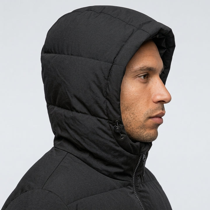 Clubline Puffer Jacket - Black