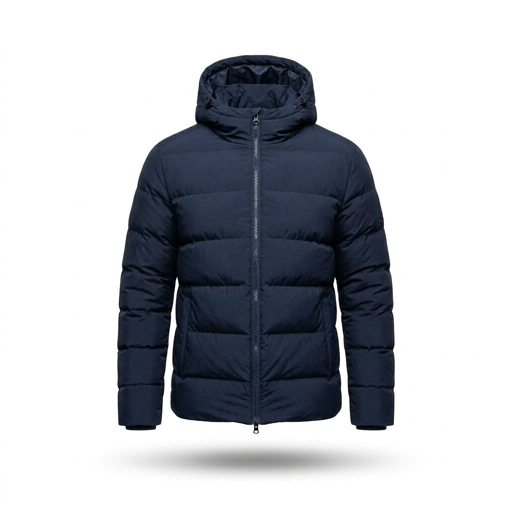 Clubline Puffer Jacket - Navy