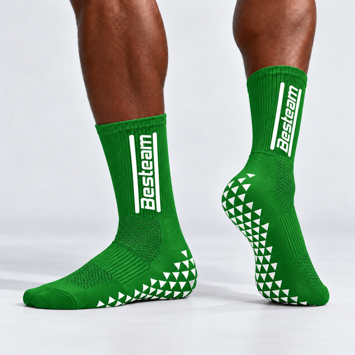 Grip Socks - Emerald Green
